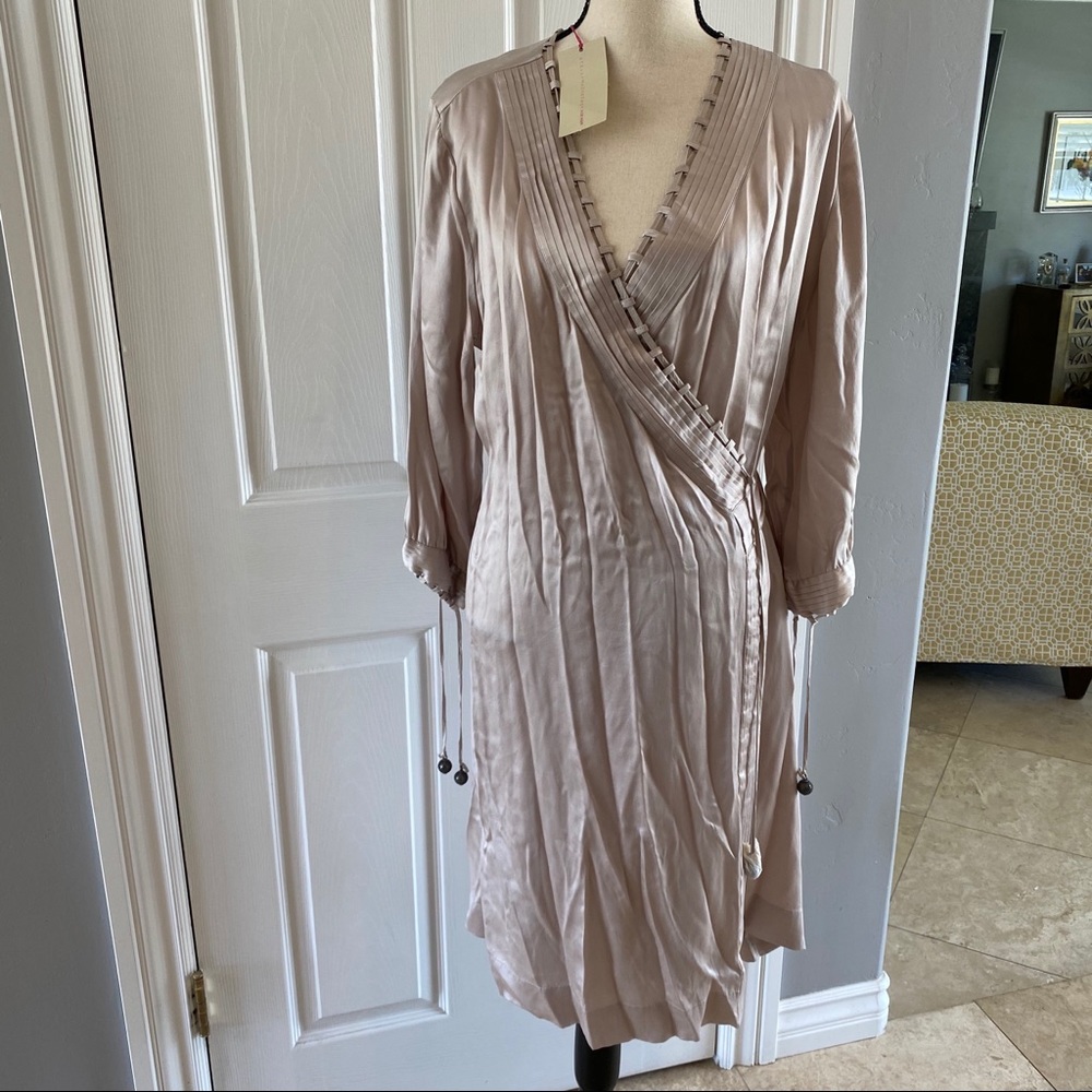 NWT Stella McCartney for H&M 100% Silk Dress Sz44